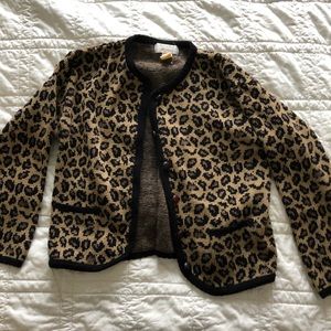 Vintage cheetah sweater